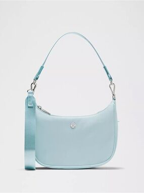 Lululemon City Essentials Small Shoulder Bag 3L - Foam Cloud/Silver NWT